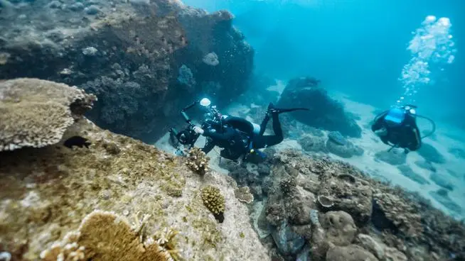蔚蓝海洋水下摄像头